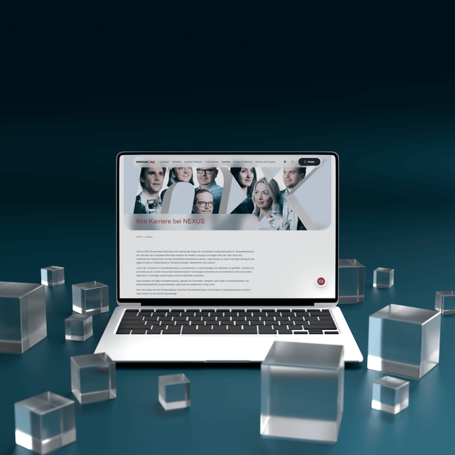 Website für die NEXUS AG