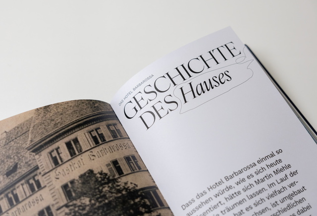 Jubiläumsbuch für das Hotel Barbarossa