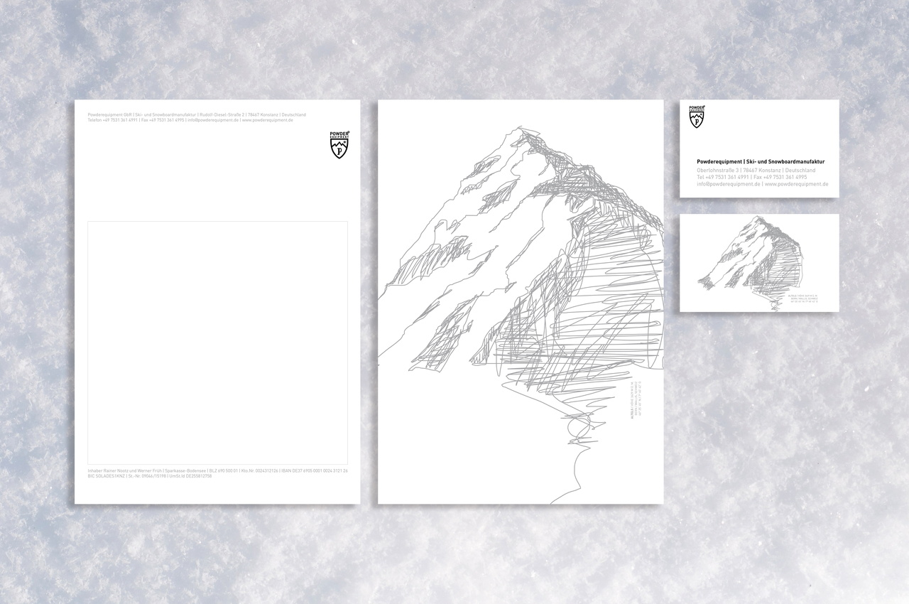 Briefschaften für Powder Equipment
