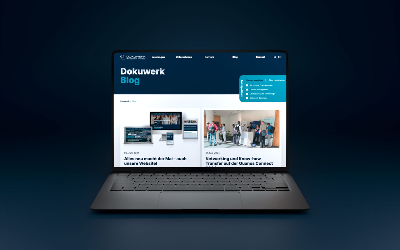 Website für DOKUWERK