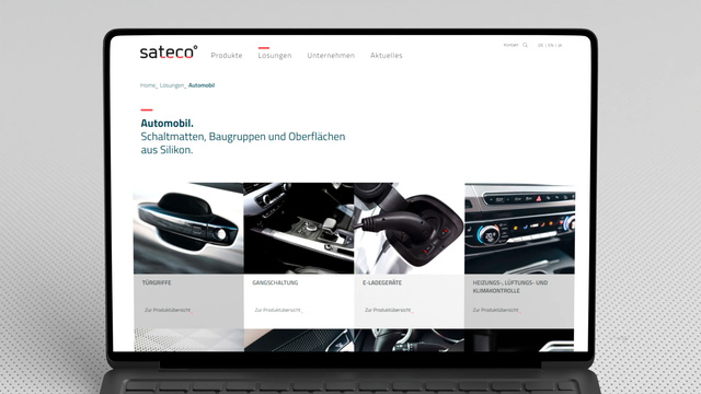 Website für SATECO